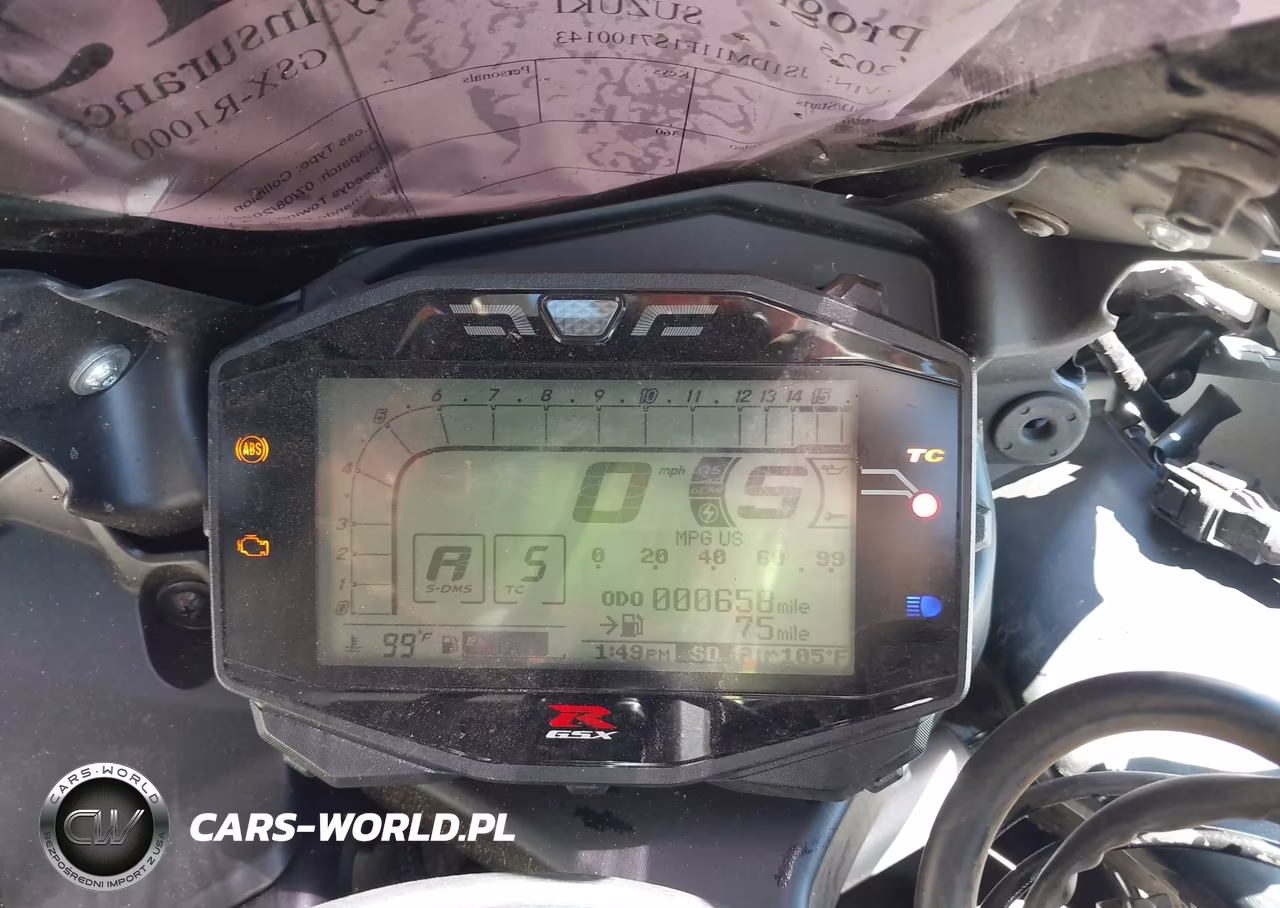 2025 Suzuki Gsx-R1000 VIN:JS1DM11F1S7100143 - 7