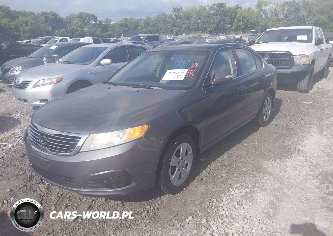 2009 Kia Optima Lx VIN:KNAGE228895324910 - 2