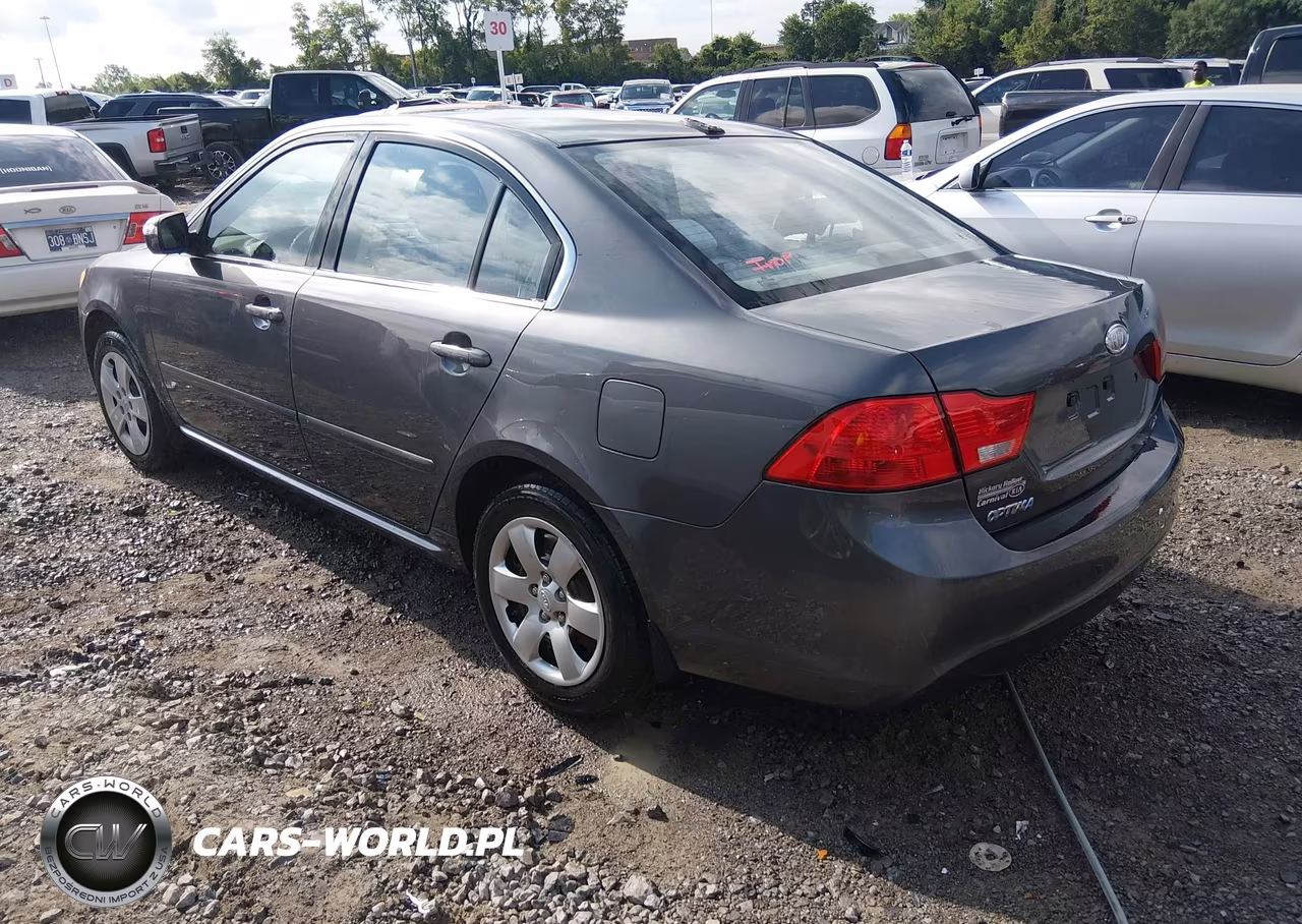 2009 Kia Optima Lx VIN:KNAGE228895324910 - 3