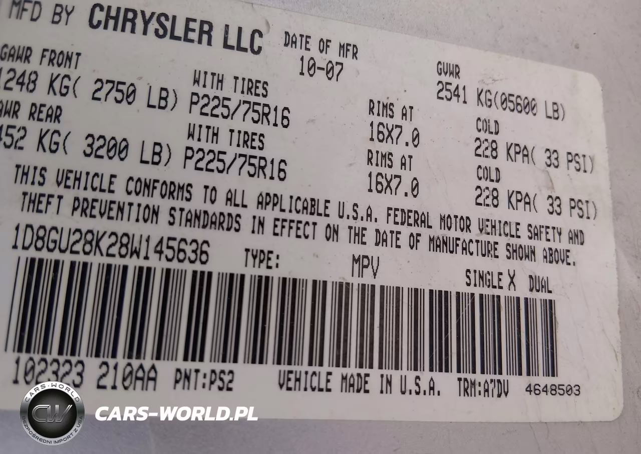 2008 Dodge Nitro Sxt VIN:1D8GU28K28W145636 - 9