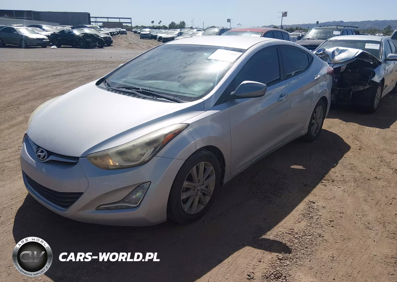 2016 Hyundai Elantra Se VIN:KMHDH4AE3GU541912 - 2