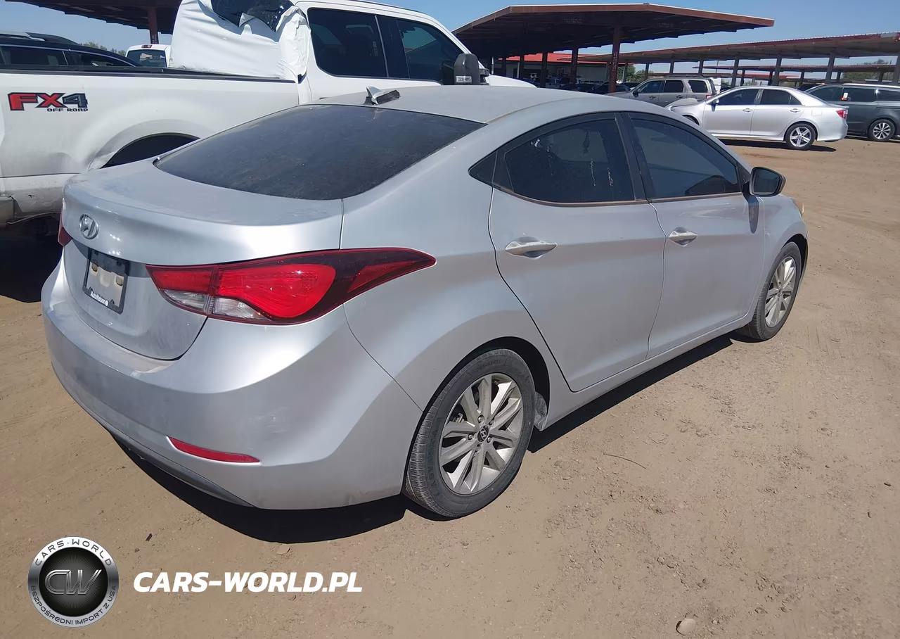 2016 Hyundai Elantra Se VIN:KMHDH4AE3GU541912 - 4