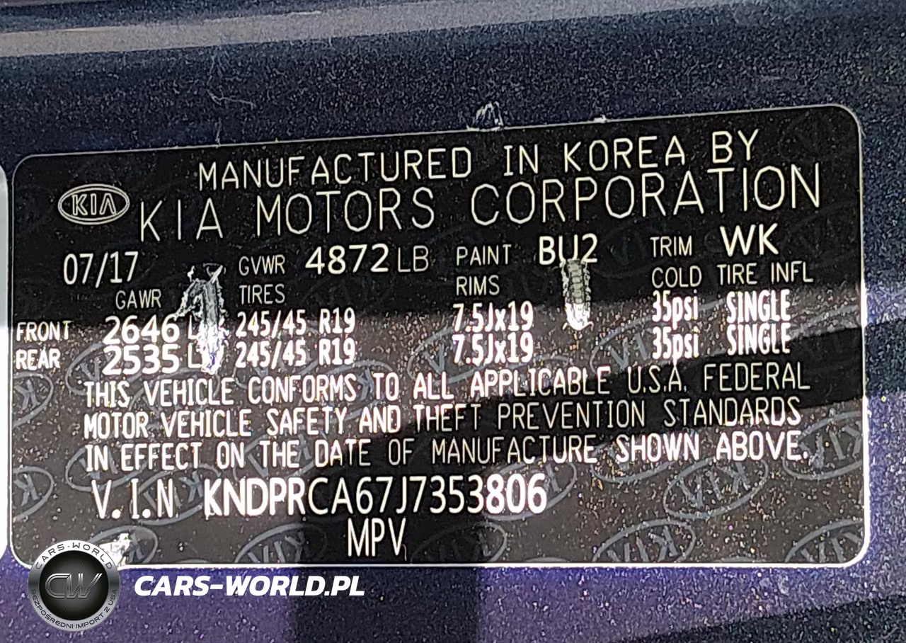 2018 Kia Sportage Sx Turbo VIN:KNDPRCA67J7353806 - 9