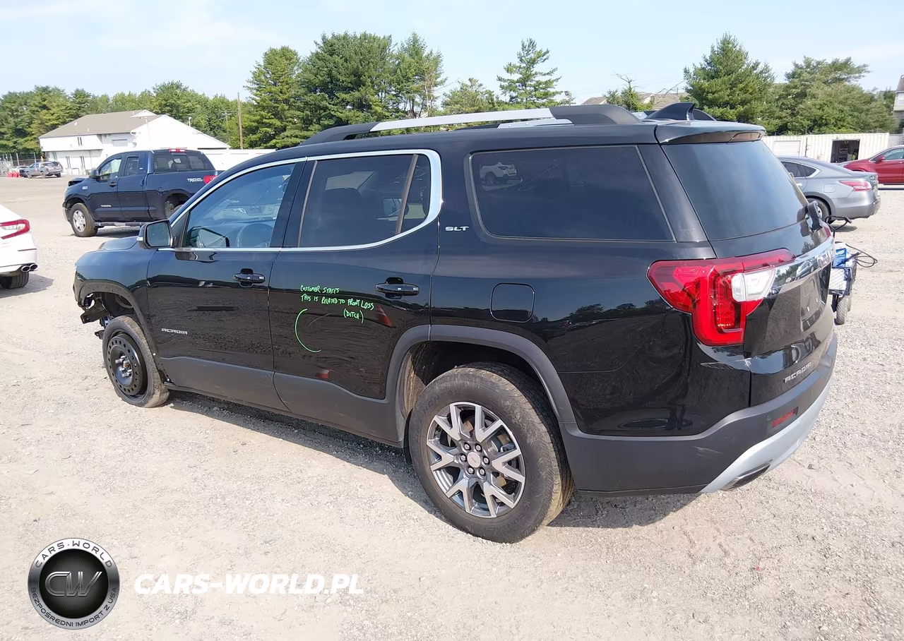 2022 GMC Acadia Awd Slt VIN:1GKKNUL42NZ156595 - 3