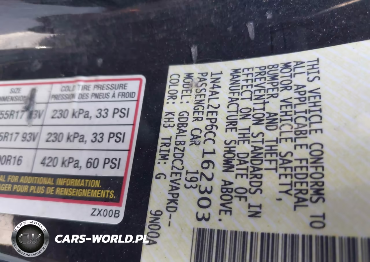 2012 Nissan Altima 2.5 S VIN:1N4AL2EP6CC162303 - 9