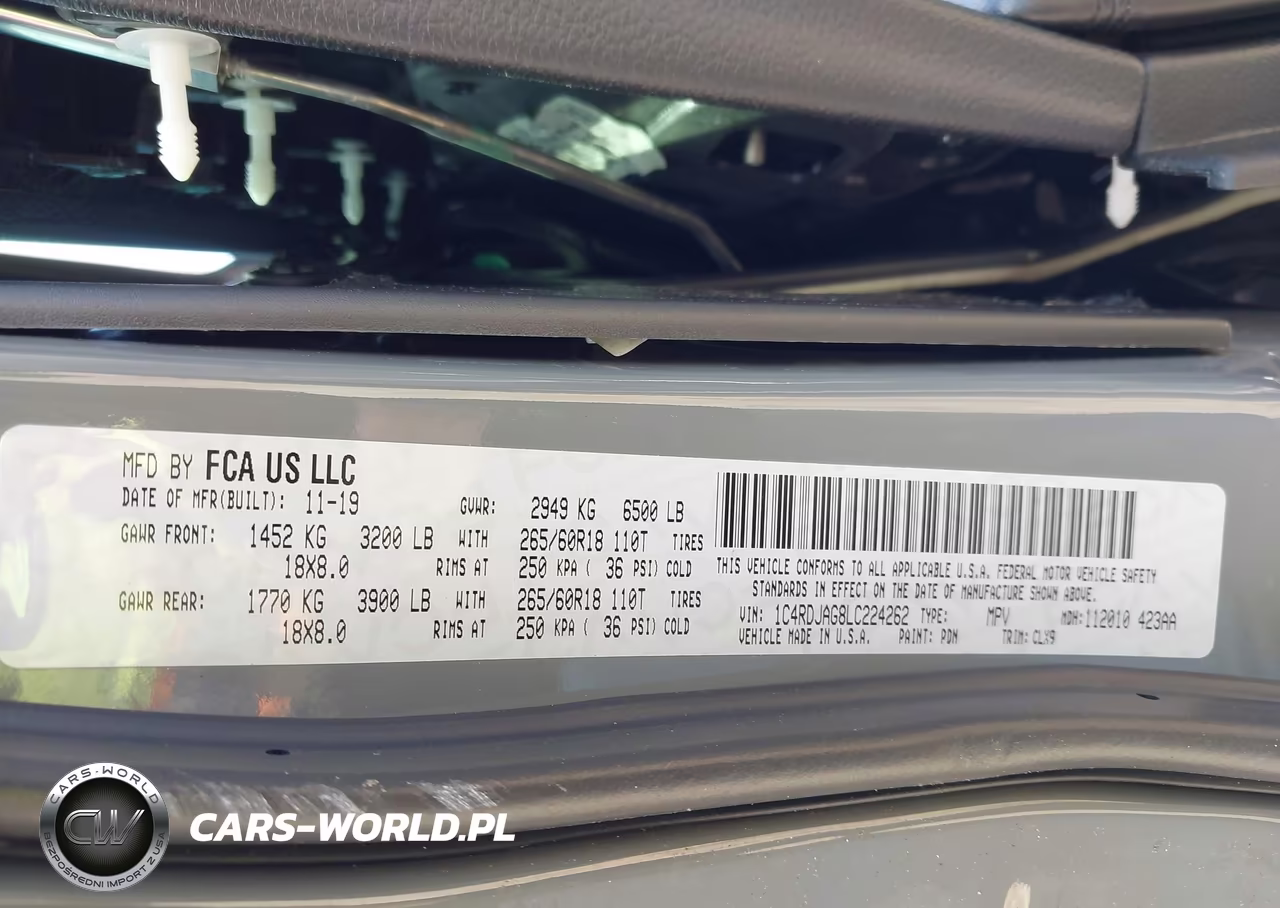2020 Dodge Durango Sxt Plus Awd VIN:1C4RDJAG8LC224262 - 9