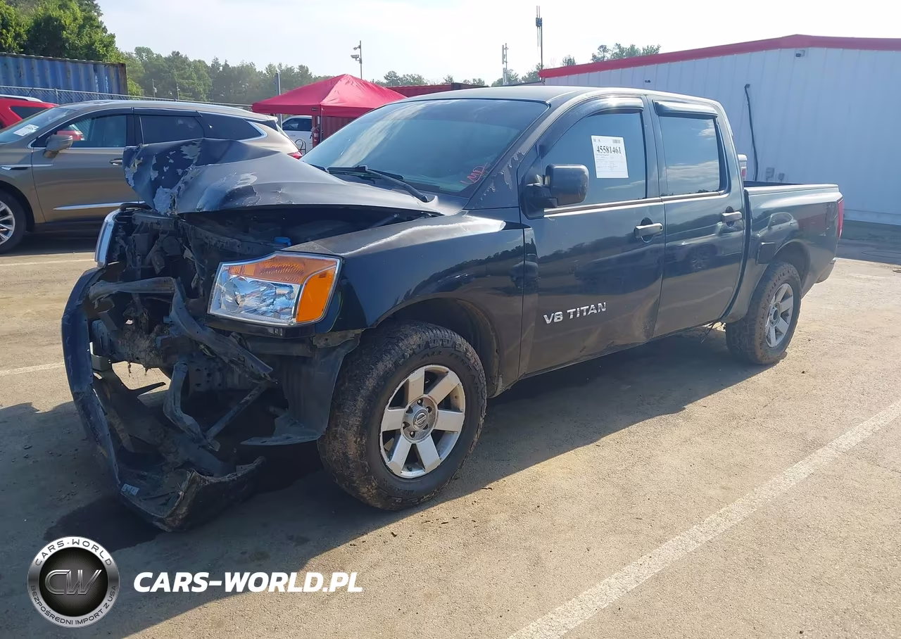 2009 Nissan Titan Xe VIN:1N6BA07D79N303031 - 2