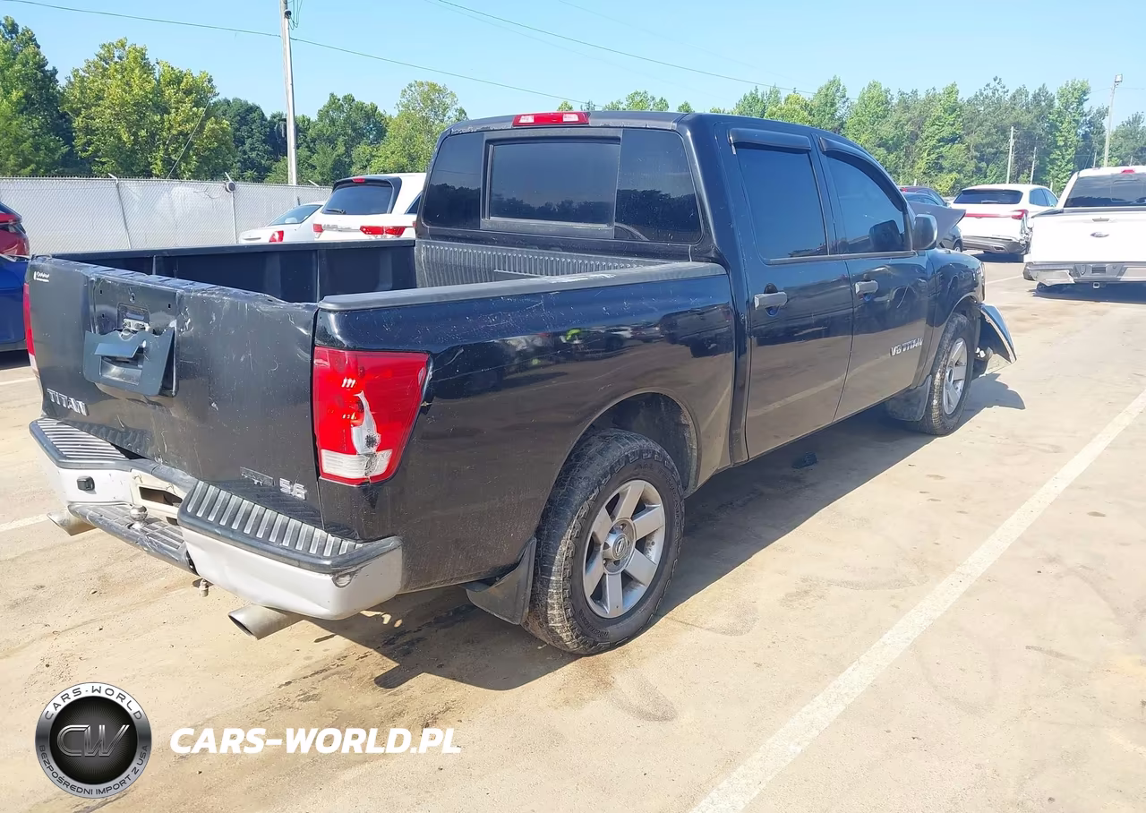 2009 Nissan Titan Xe VIN:1N6BA07D79N303031 - 4