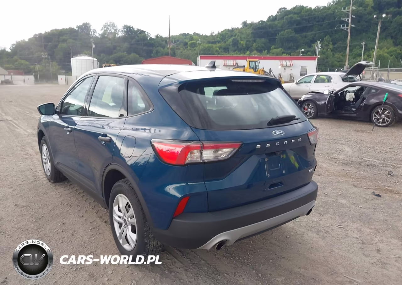 2020 Ford Escape S VIN:1FMCU9F63LUB92587 - 3