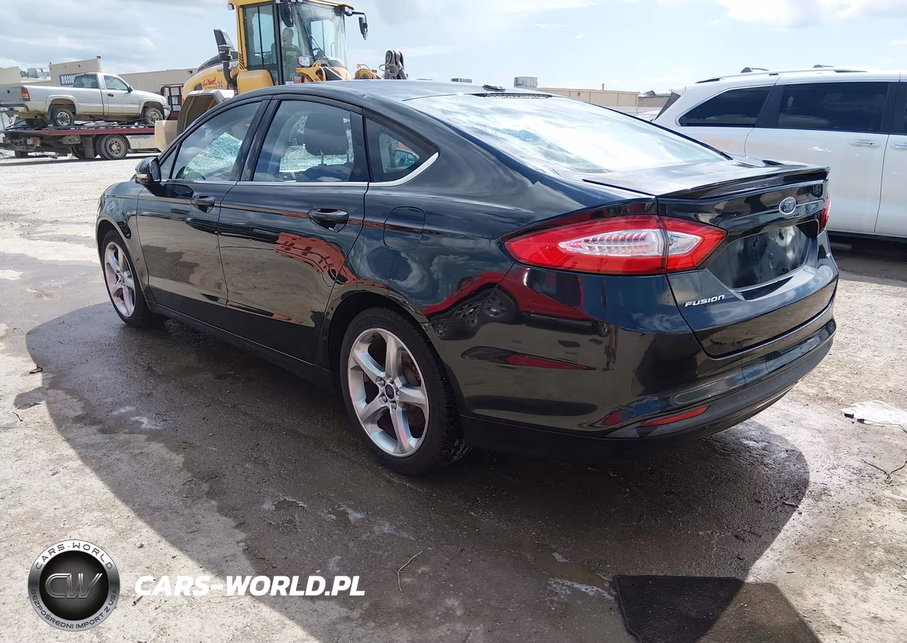 2014 Ford Fusion Se VIN:3FA6P0H78ER100075 - 3
