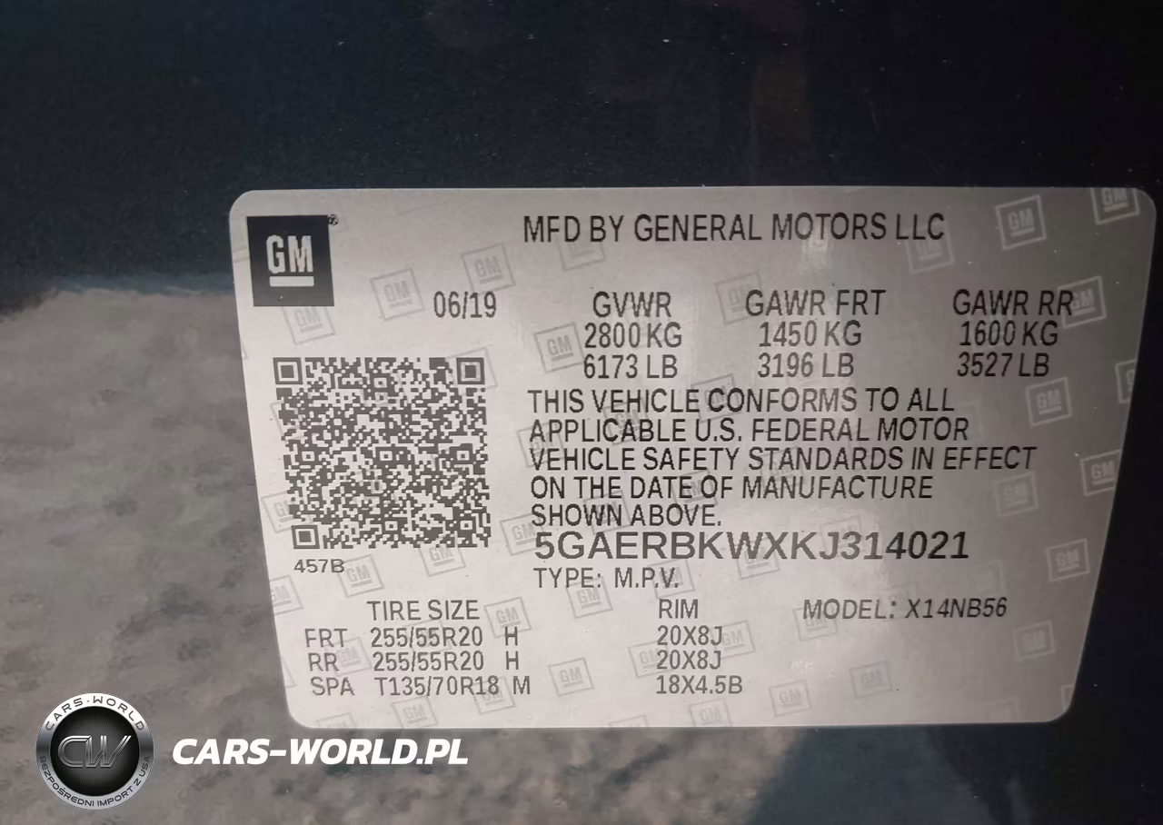 2019 Buick Enclave Fwd Essence VIN:5GAERBKWXKJ314021 - 9