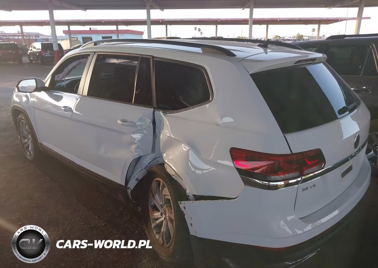 2021 Volkswagen Atlas 3.6L V6 Se W-Technology VIN:1V2WR2CA8MC521910 - 3