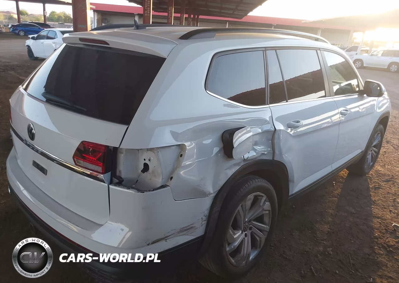 2021 Volkswagen Atlas 3.6L V6 Se W-Technology VIN:1V2WR2CA8MC521910 - 4