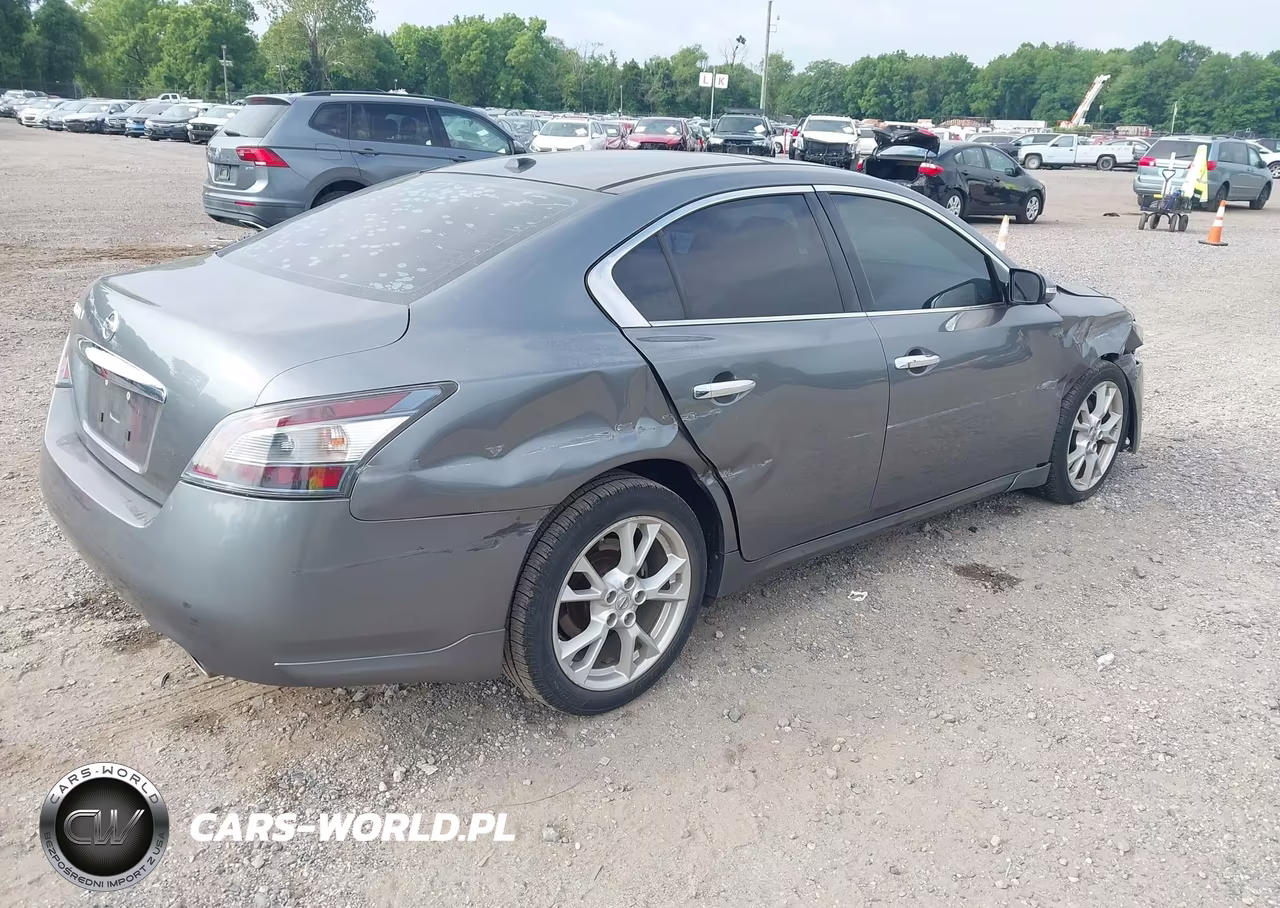 2014 Nissan Maxima 3.5 Sv VIN:1N4AA5AP8EC492833 - 4