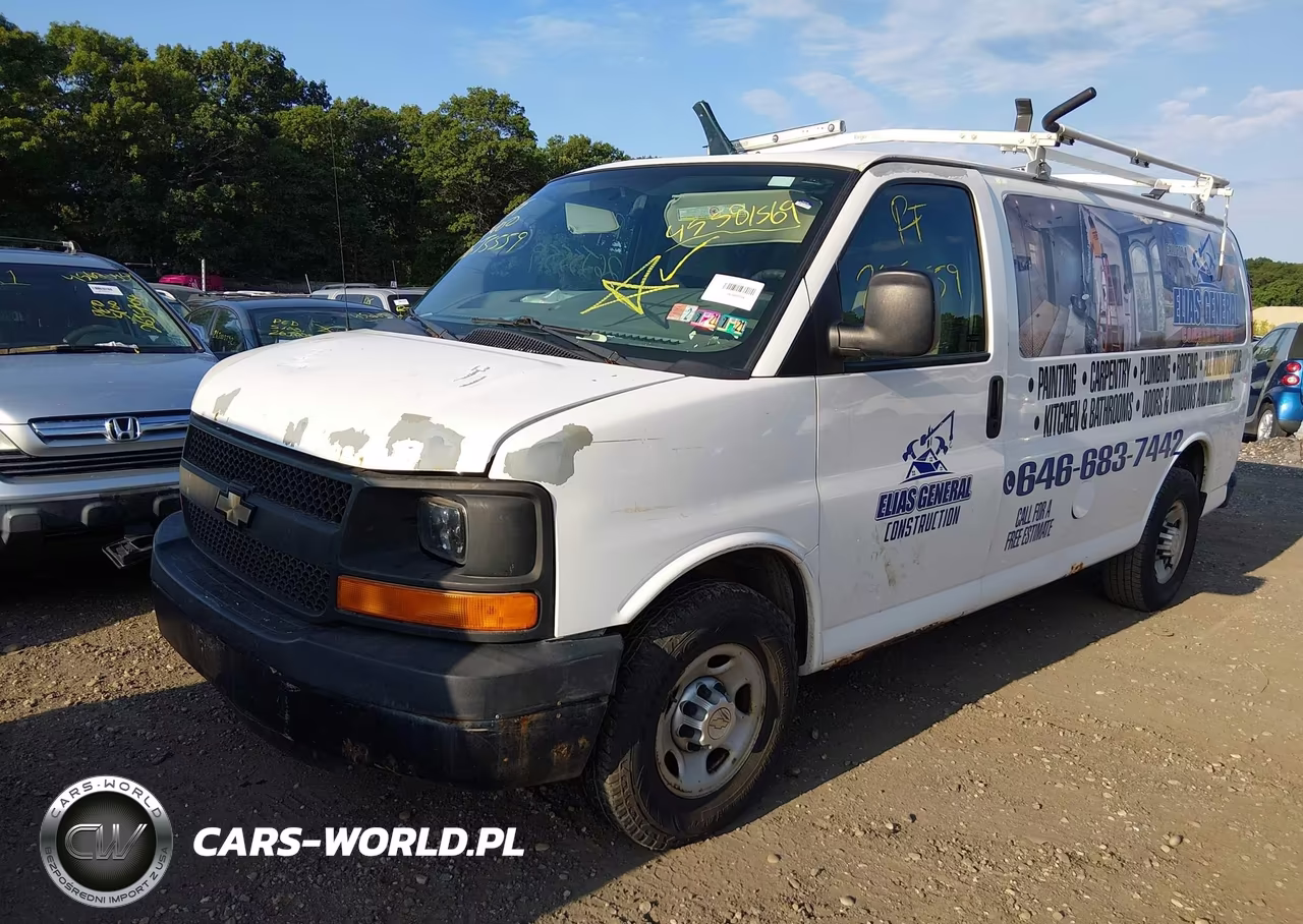 2011 Chevrolet Express 2500 Work Van VIN:1GCWGFCA7B1164002 - 2