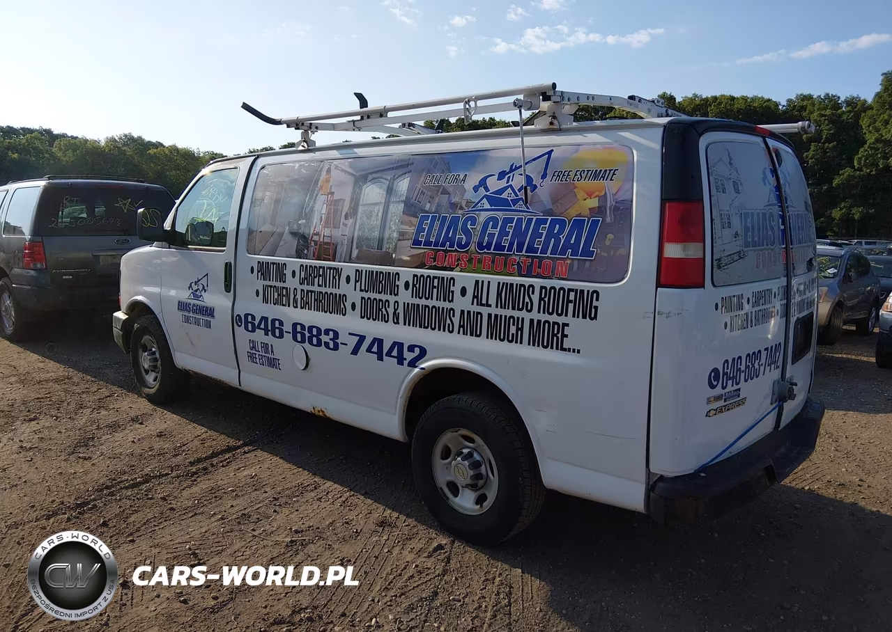 2011 Chevrolet Express 2500 Work Van VIN:1GCWGFCA7B1164002 - 3