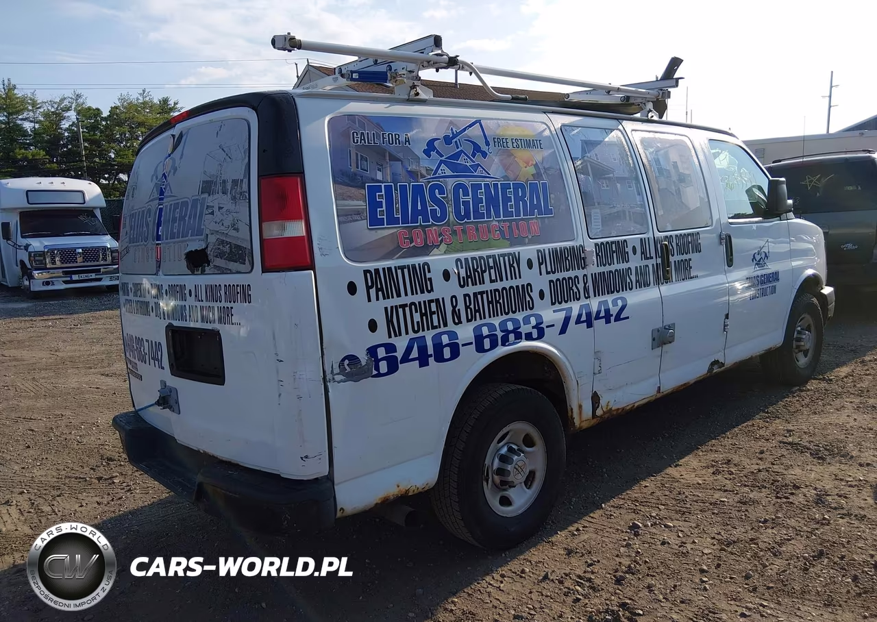 2011 Chevrolet Express 2500 Work Van VIN:1GCWGFCA7B1164002 - 4