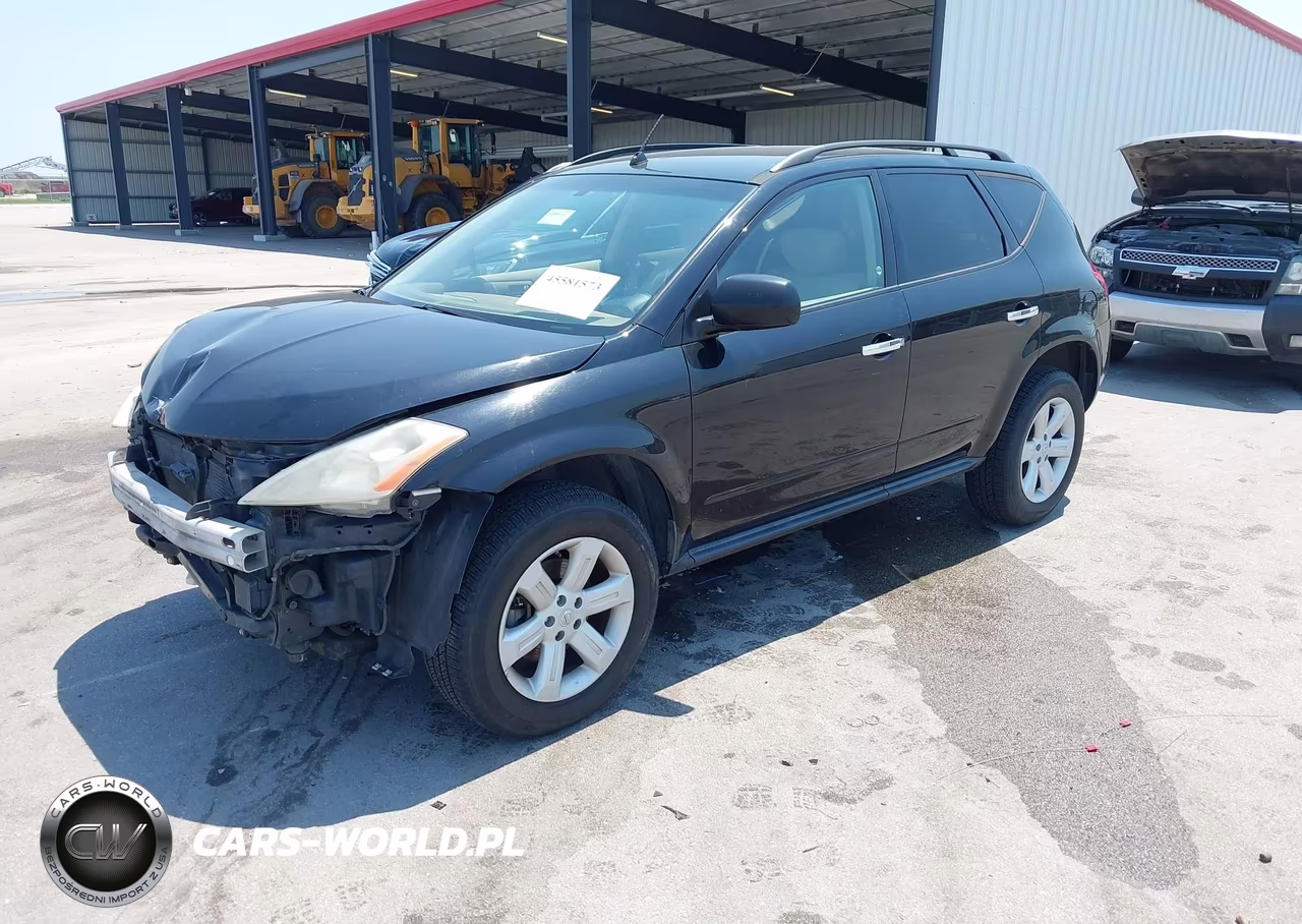 2007 Nissan Murano S VIN:JN8AZ08W57W626951 - 2