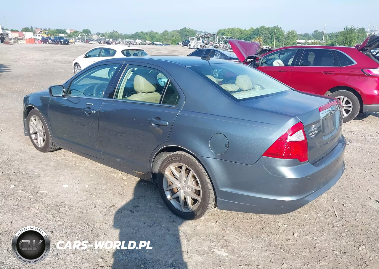 2012 Ford Fusion Sel VIN:3FAHP0JA7CR253719 - 3