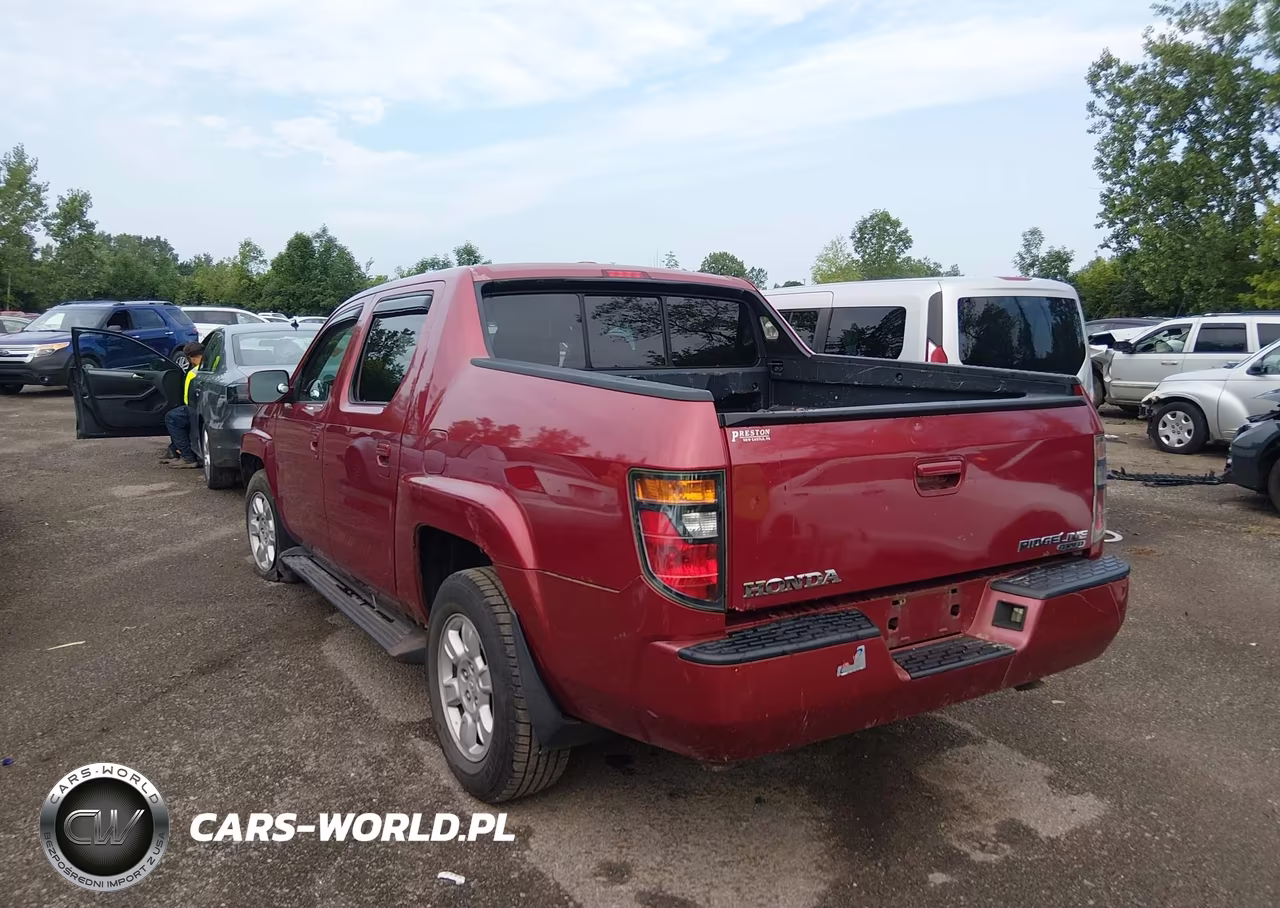 2006 Honda Ridgeline Rtl VIN:2HJYK165X6H528540 - 3