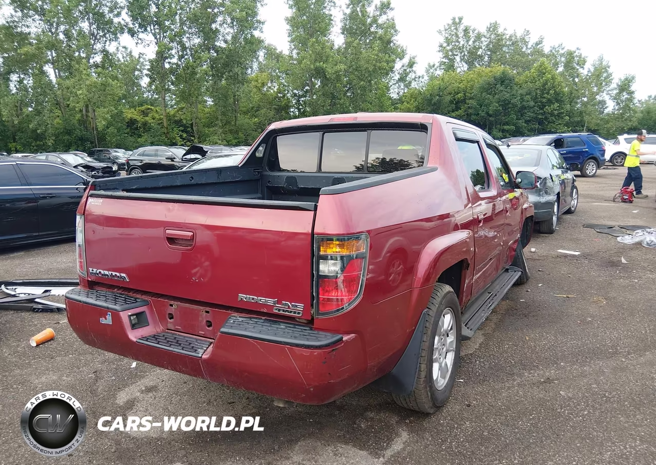 2006 Honda Ridgeline Rtl VIN:2HJYK165X6H528540 - 4