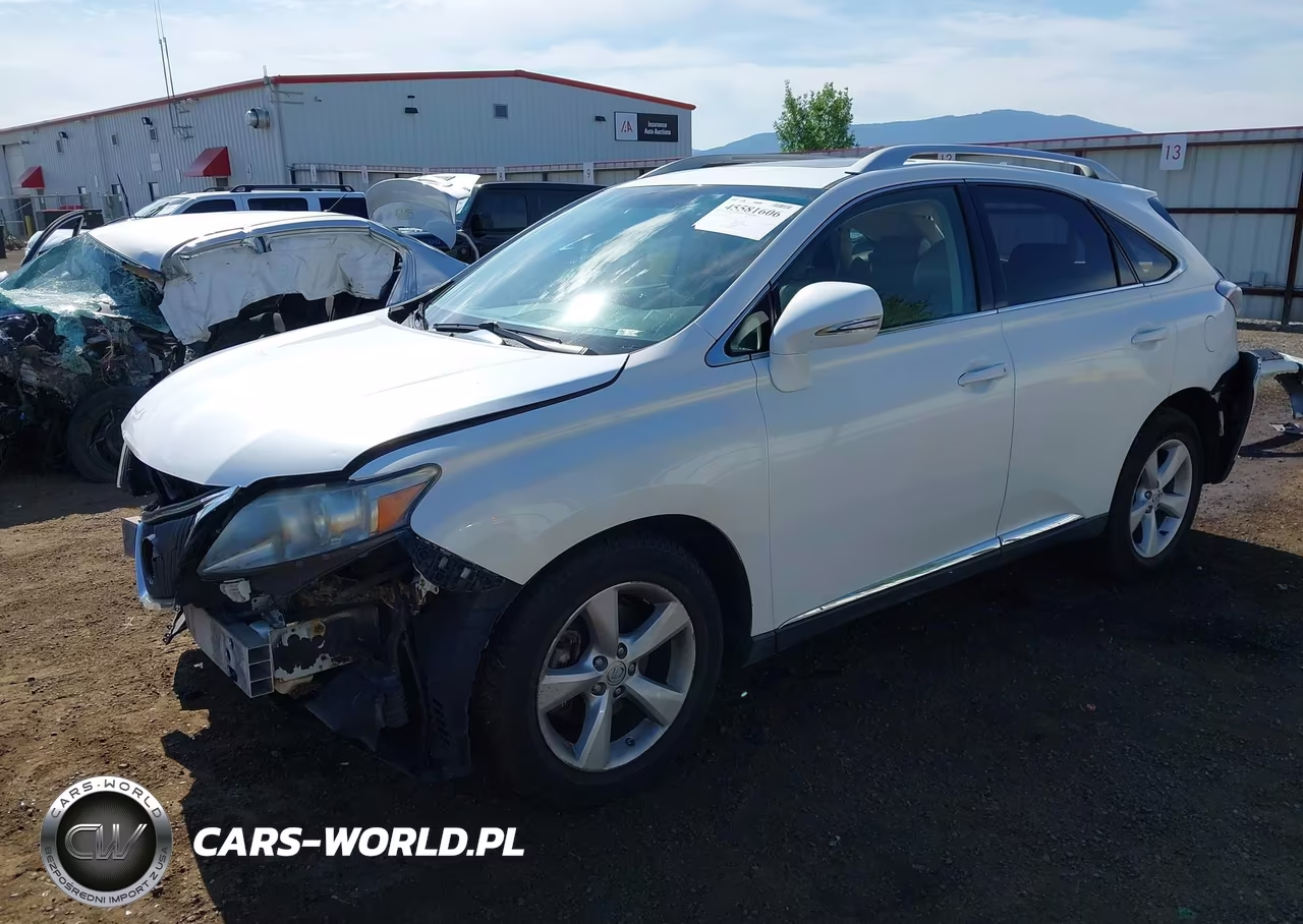 2010 Lexus Rx 350 VIN:2T2BK1BA9AC066452 - 2