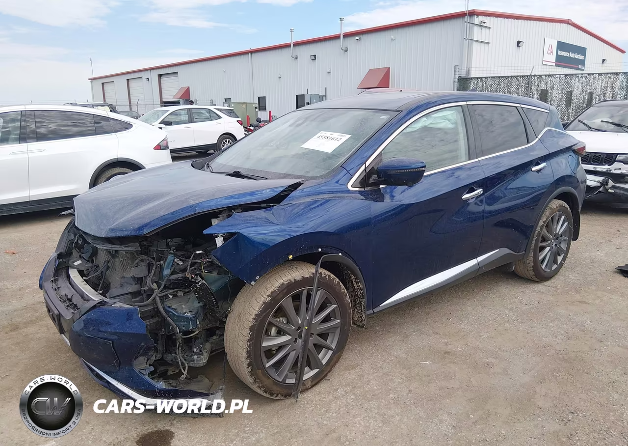2021 Nissan Murano Sv Intelligent Awd VIN:5N1AZ2BSXMC127519 - 2