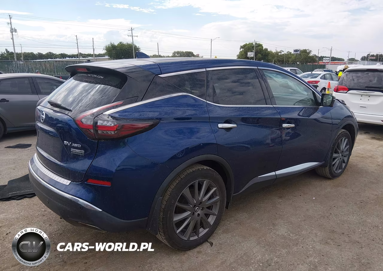 2021 Nissan Murano Sv Intelligent Awd VIN:5N1AZ2BSXMC127519 - 4