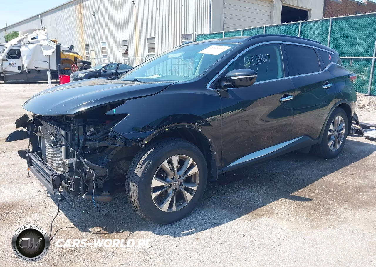 2015 Nissan Murano Sv VIN:5N1AZ2MH9FN234960 - 2