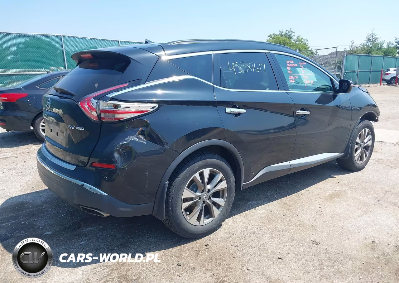 2015 Nissan Murano Sv VIN:5N1AZ2MH9FN234960 - 4