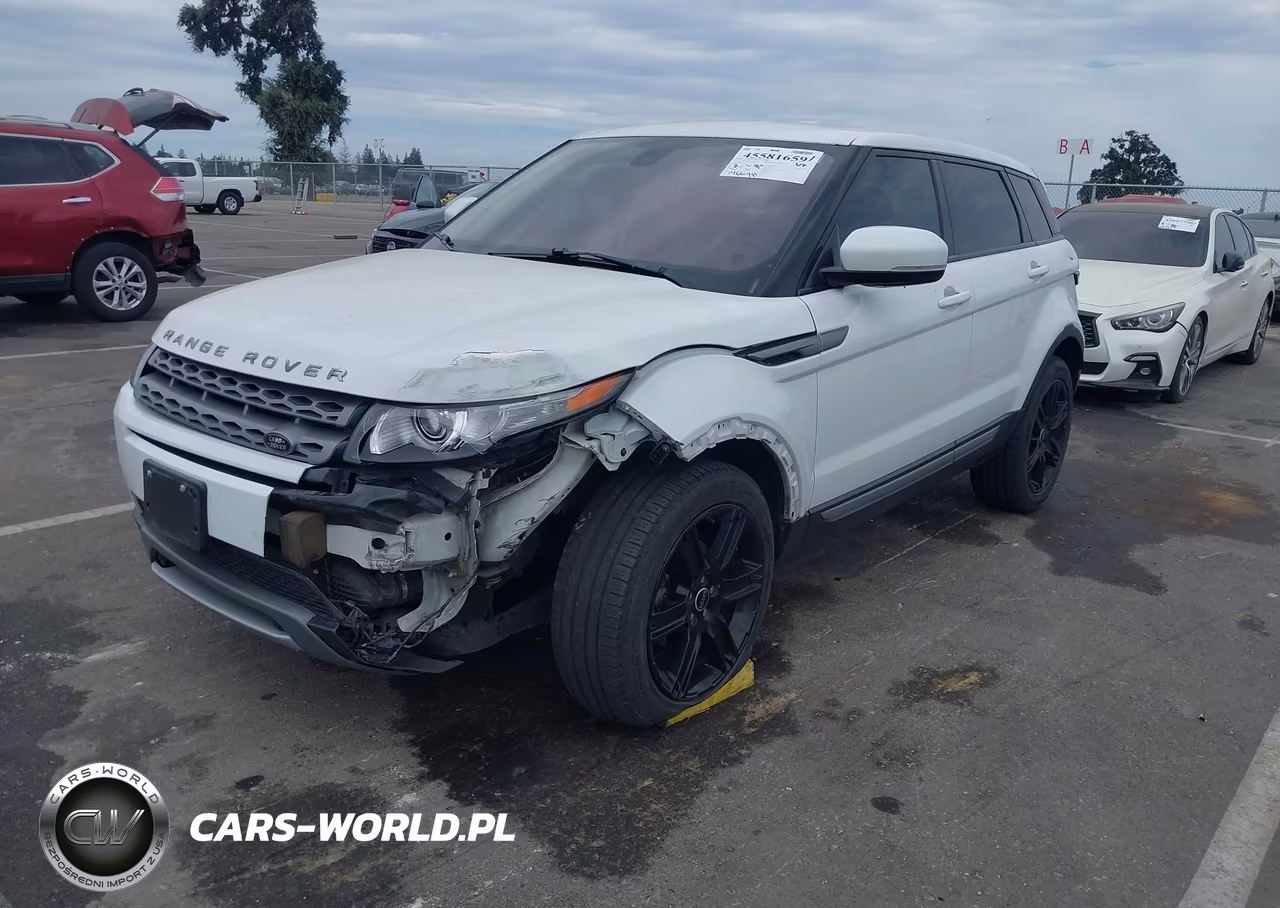 2013 Land Rover Range Rover Evoque Pure VIN:SALVN2BG0DH730018 - 2