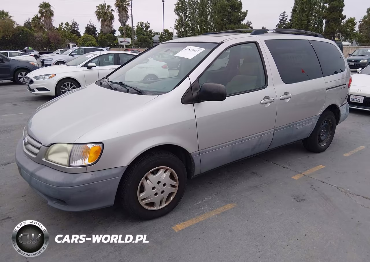 2002 Toyota Sienna Ce VIN:4T3ZF19C12U500787 - 2