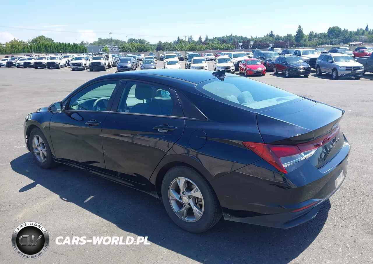 2021 Hyundai Elantra Se VIN:5NPLL4AG2MH047451 - 3