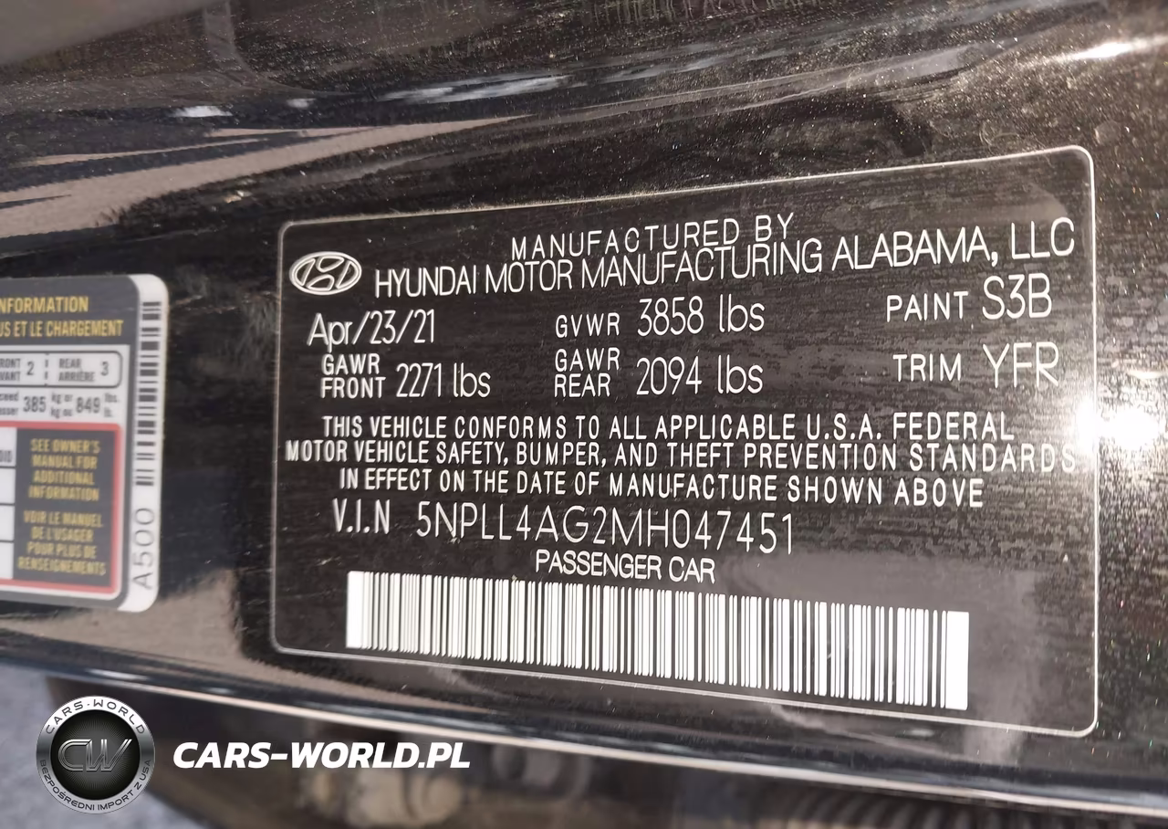 2021 Hyundai Elantra Se VIN:5NPLL4AG2MH047451 - 9