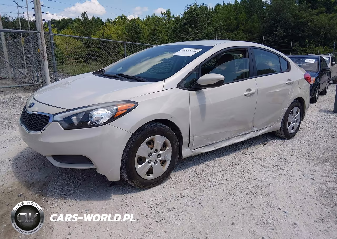 2015 Kia Forte Lx VIN:KNAFK4A6XF5409548 - 2
