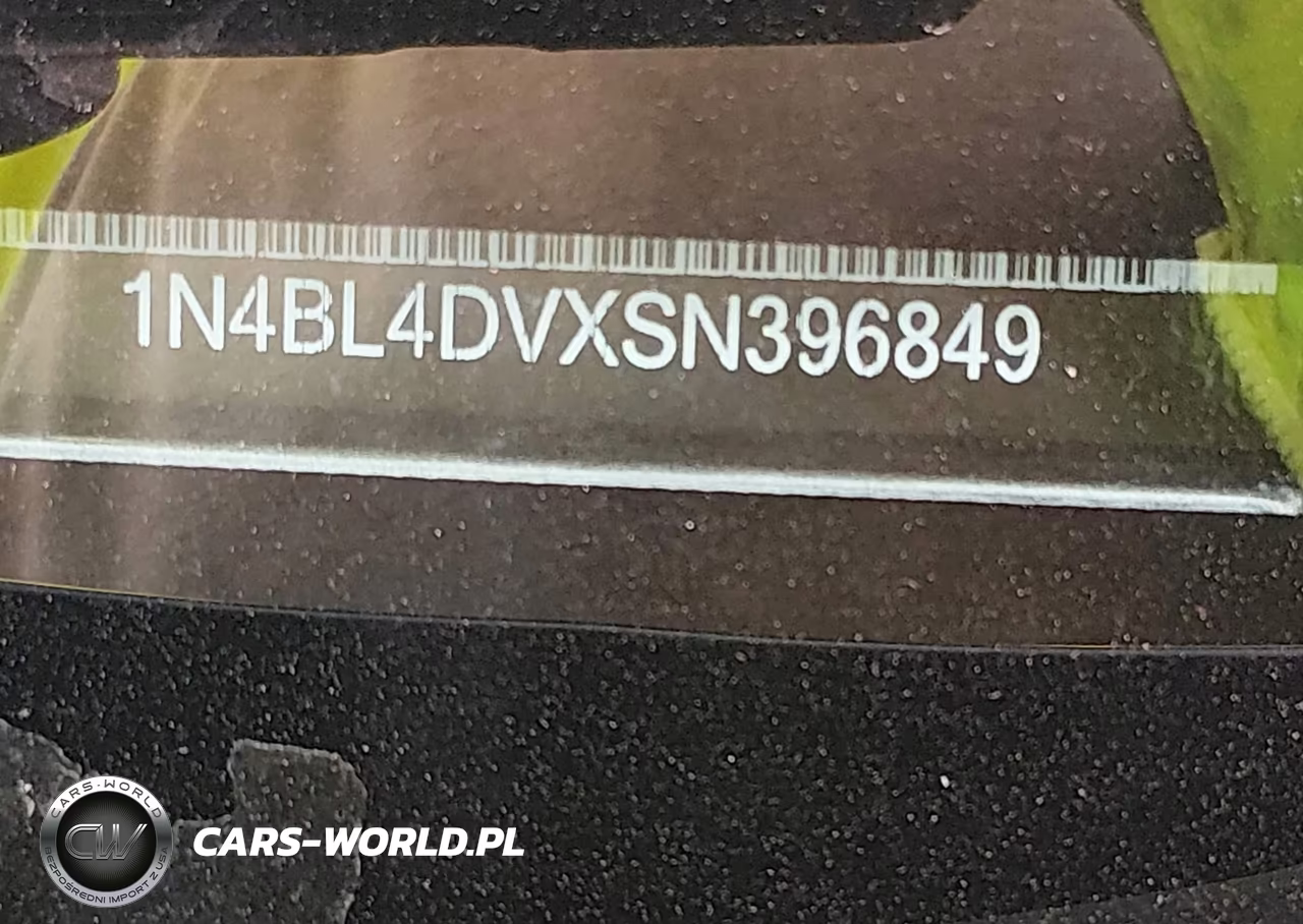 2025 Nissan Altima Sv Fwd VIN:1N4BL4DVXSN396849 - 17