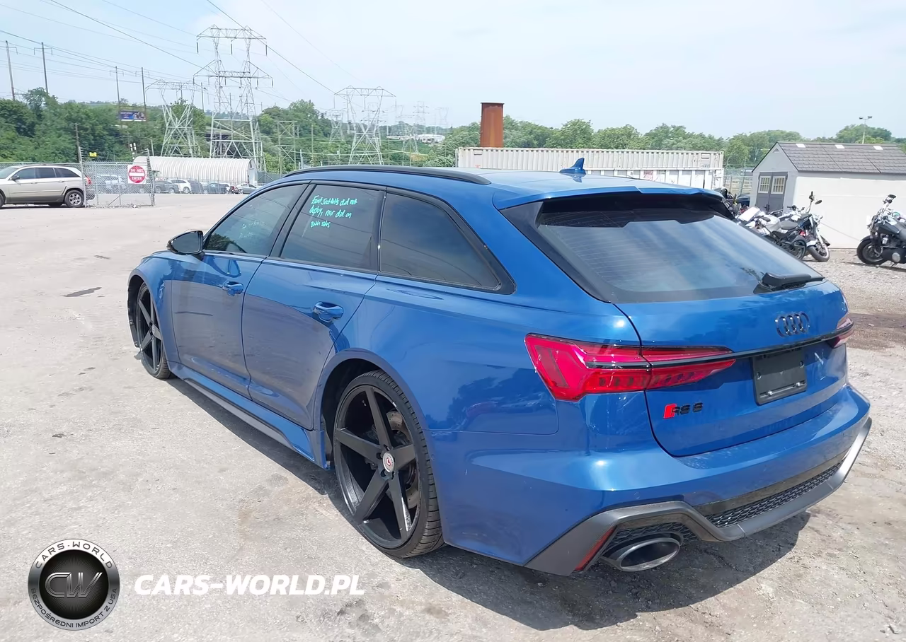 2025 Audi Rs 6 Avant Performance Quattro Tiptronic VIN:WUA1DBF21SN910410 - 3