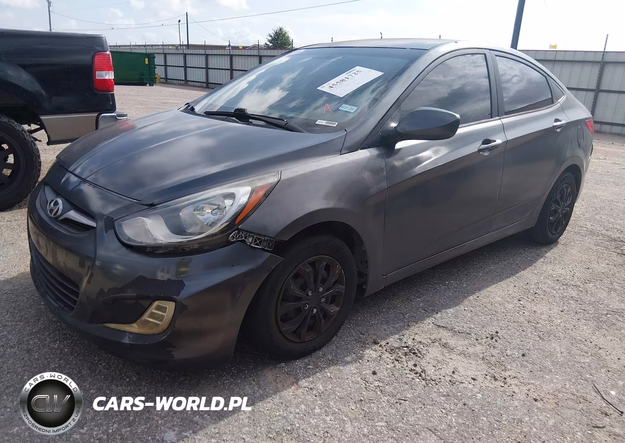 2013 Hyundai Accent Gls VIN:KMHCT4AE6DU349115 - 2