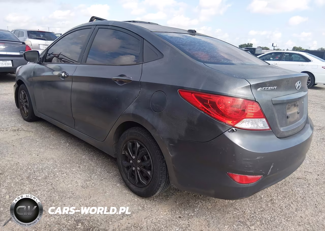 2013 Hyundai Accent Gls VIN:KMHCT4AE6DU349115 - 3