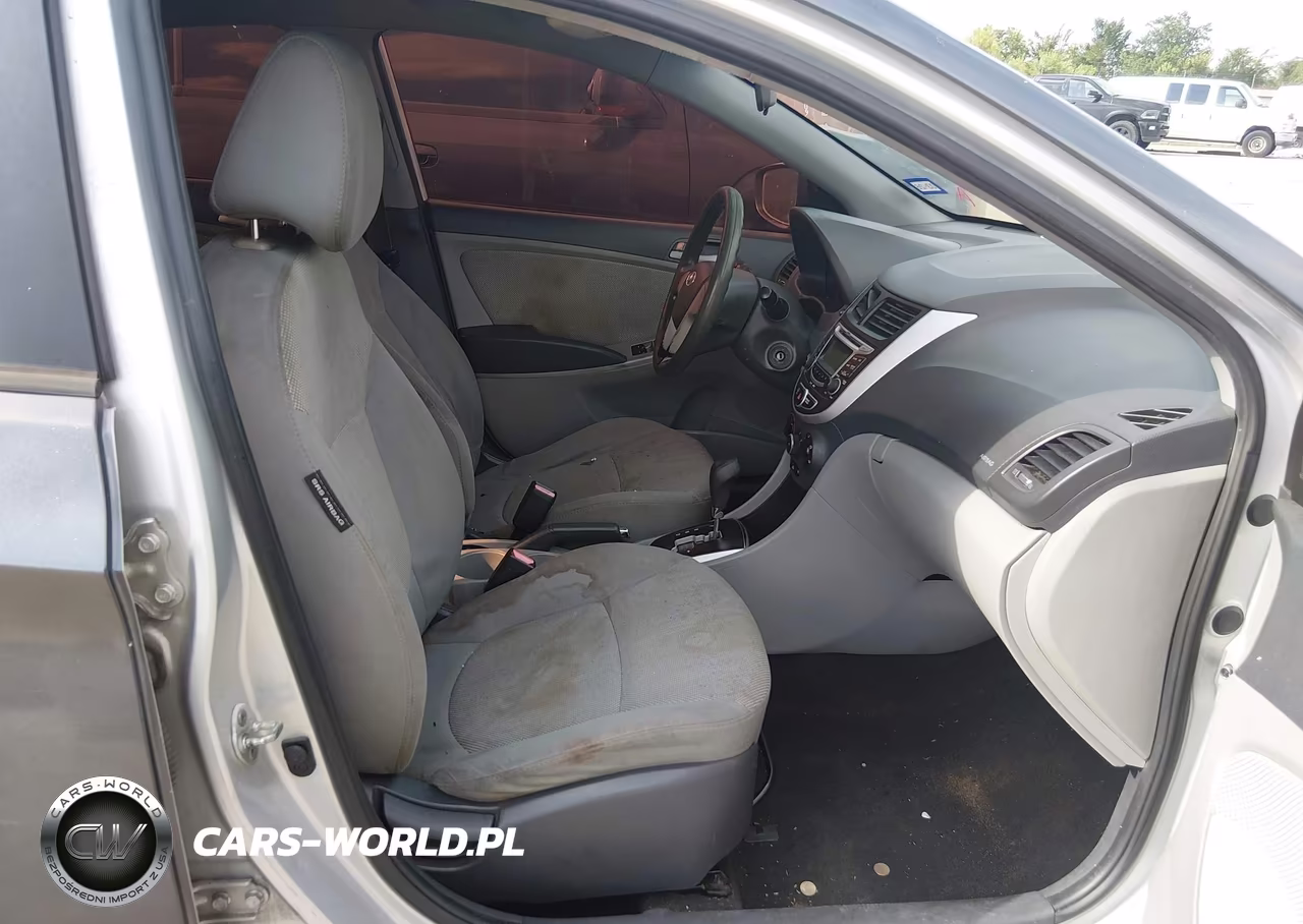 2013 Hyundai Accent Gls VIN:KMHCT4AE6DU349115 - 5