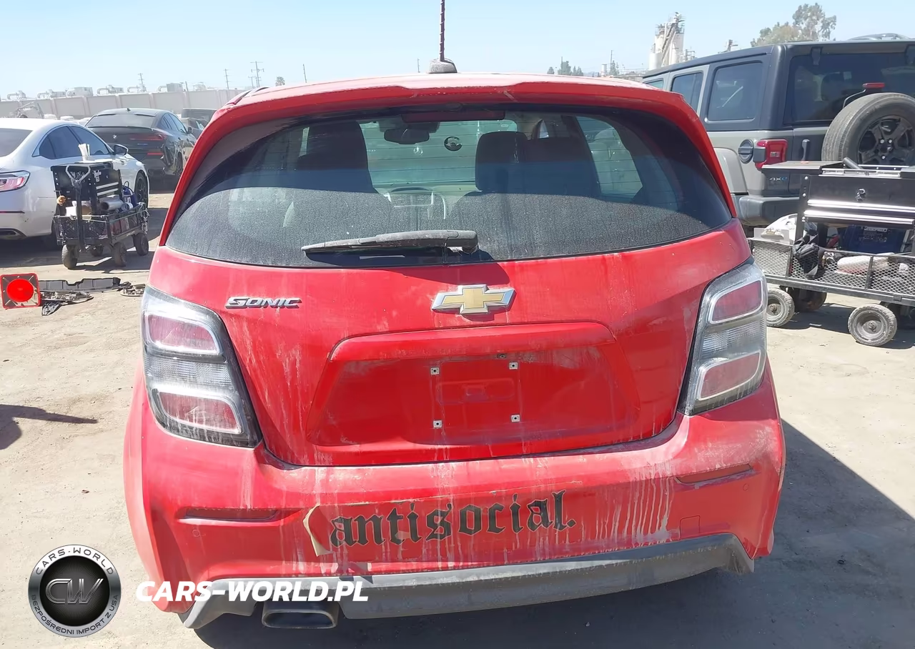 2020 Chevrolet Sonic Fwd 1Fl 5-Door VIN:1G1JG6SB1L4114418 - 16