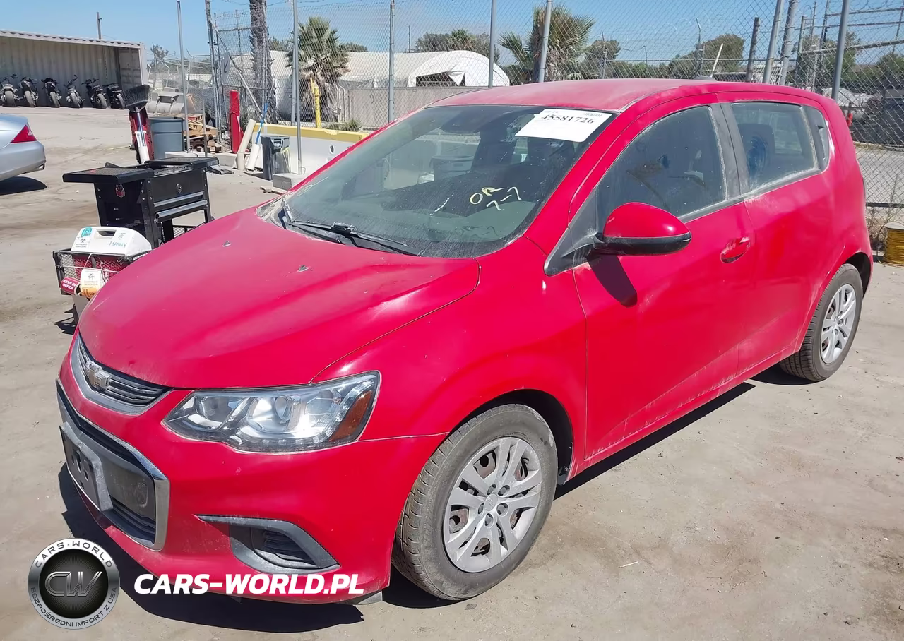2020 Chevrolet Sonic Fwd 1Fl 5-Door VIN:1G1JG6SB1L4114418 - 2