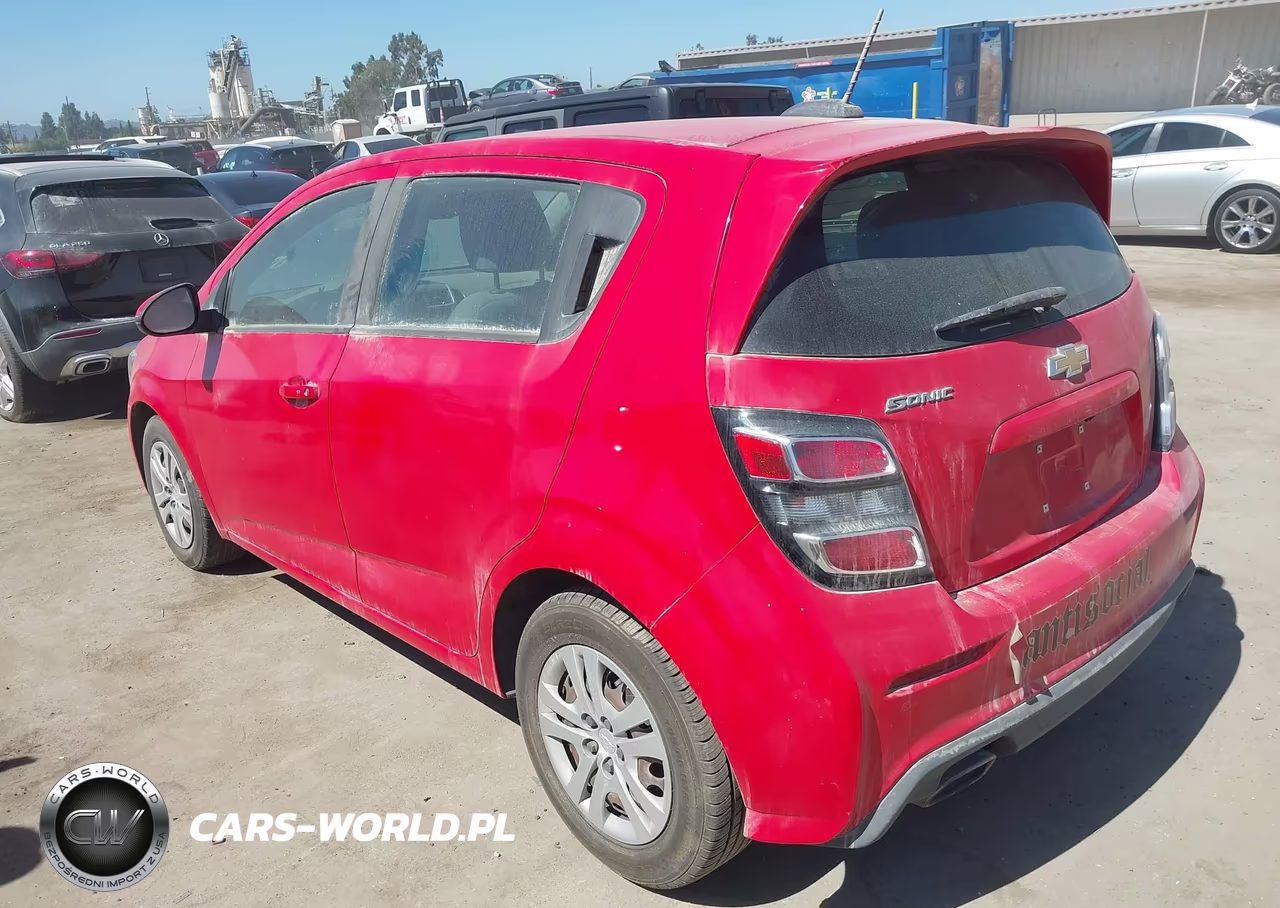 2020 Chevrolet Sonic Fwd 1Fl 5-Door VIN:1G1JG6SB1L4114418 - 3