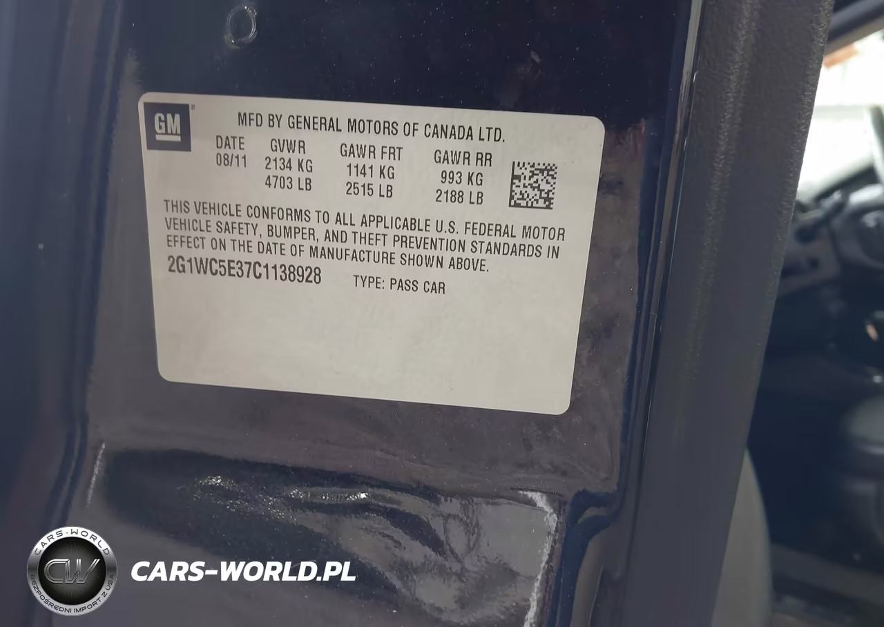 2012 Chevrolet Impala Ltz VIN:2G1WC5E37C1138928 - 9