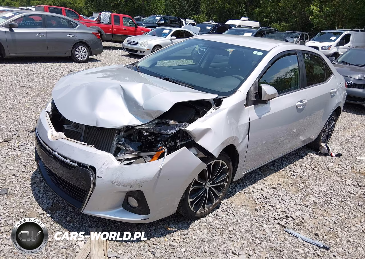 2015 Toyota Corolla S Plus VIN:2T1BURHE2FC435666 - 2