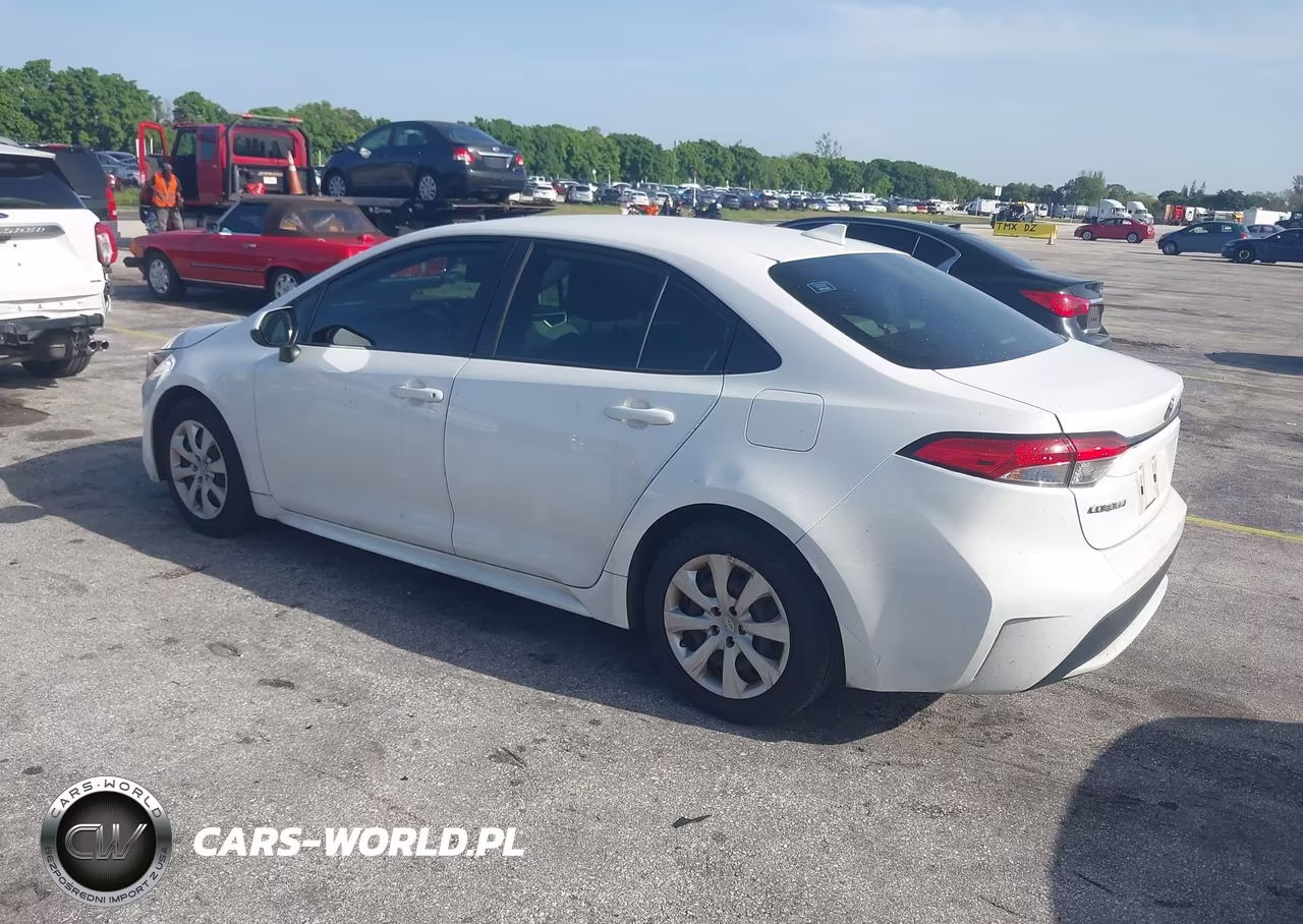 2021 Toyota Corolla Le VIN:JTDEPMAE6MJ146079 - 3