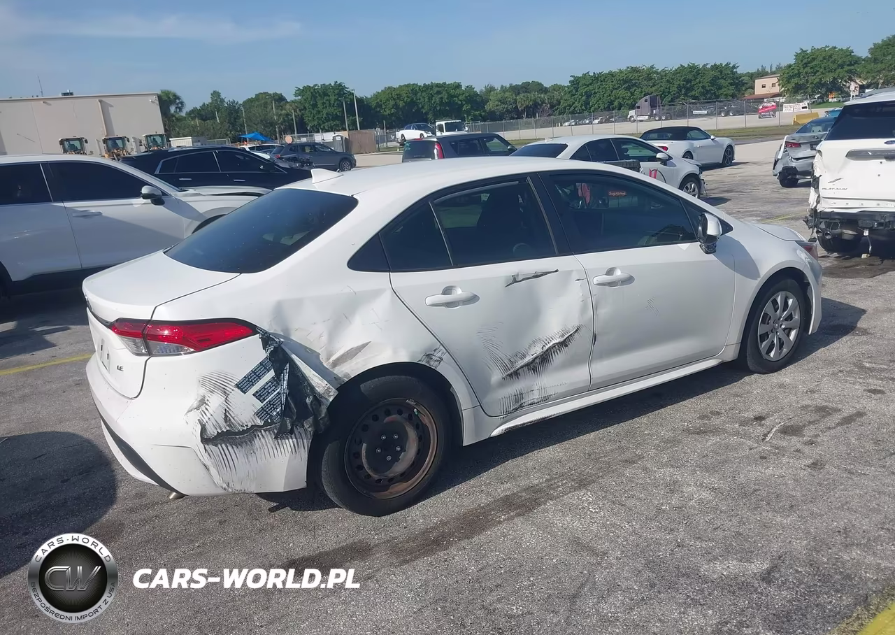 2021 Toyota Corolla Le VIN:JTDEPMAE6MJ146079 - 4