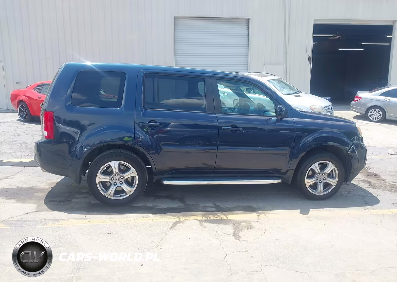 2012 Honda Pilot Ex-L VIN:5FNYF3H55CB027509 - 12