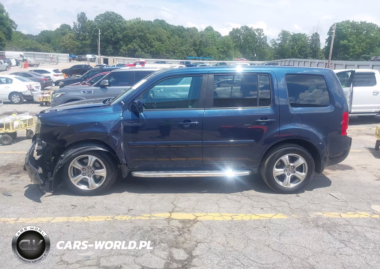 2012 Honda Pilot Ex-L VIN:5FNYF3H55CB027509 - 13