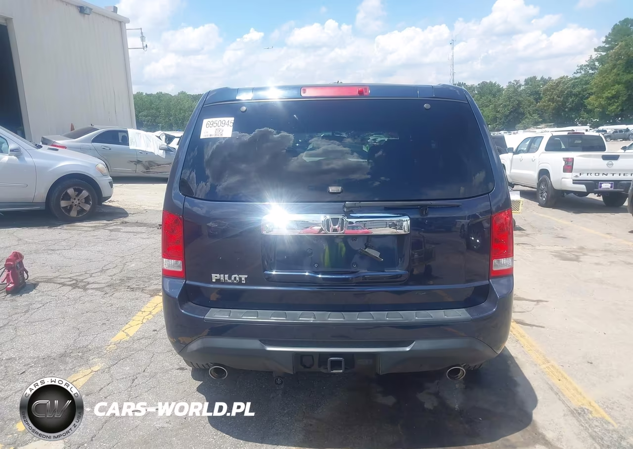 2012 Honda Pilot Ex-L VIN:5FNYF3H55CB027509 - 15